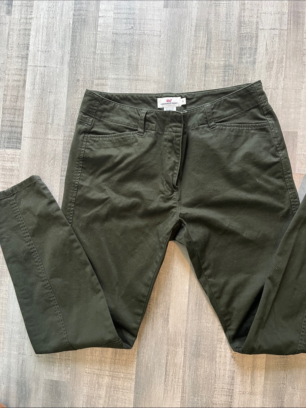 Vineyard Vines Olive Green Slim Pants